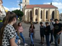 obrázok 18 z – Guided tour of Prešov – prehliadka mesta Prešov s anglickým výkladom v podaní žiakov 1. ročníka a kvinty